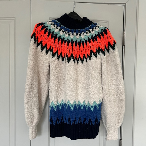 Anthropologie Pilcro Selene Fleece Tunic Sweater - Like New - Picture 3 of 6